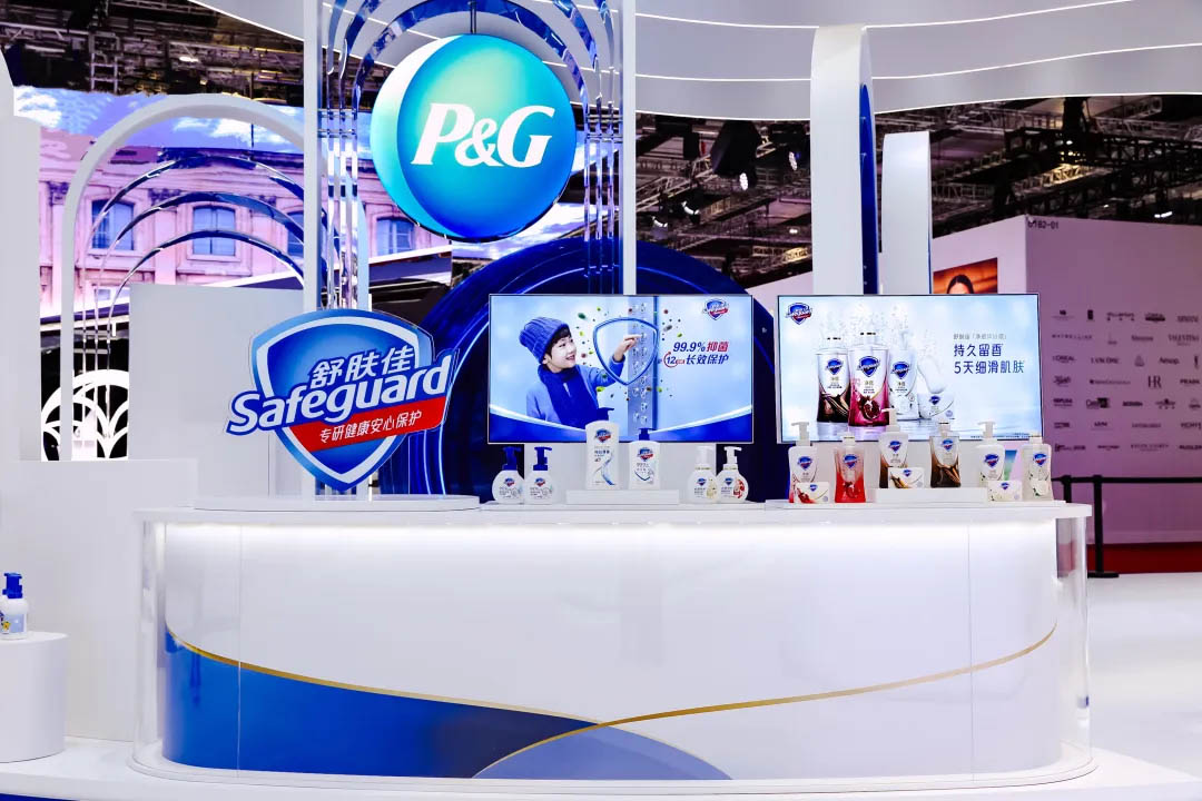 舒肤佳品牌展位