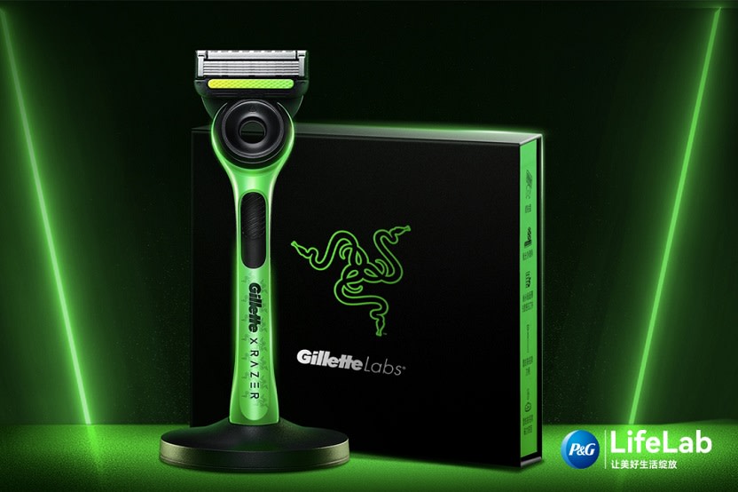 吉列极光剃须刀雷蛇联名款