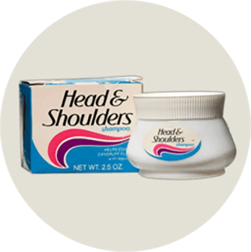 1961 年海飞丝洗发水包装