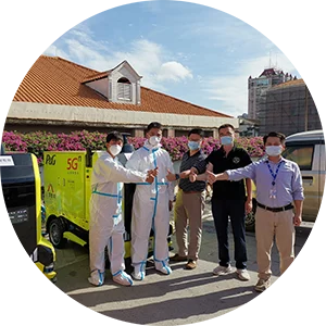 图像：PA旗舰厅平台(中国区)官方网站-PAPlayAce智慧科技助力一线，为受疫情影响区域配送盒饭