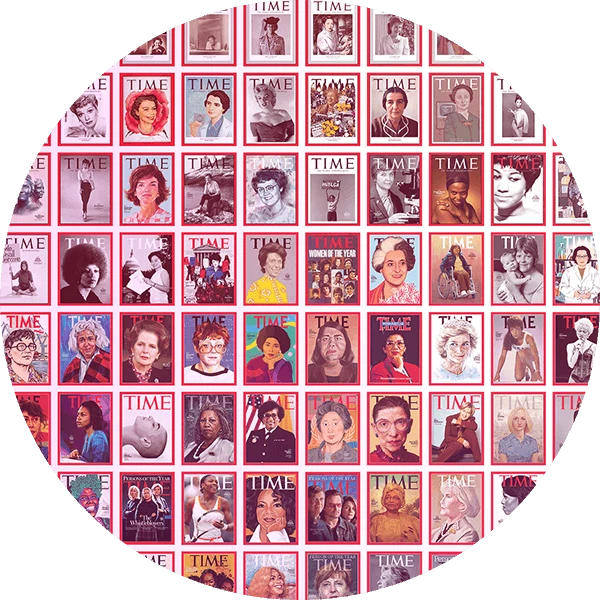 时间海报 - 100 位年度女性