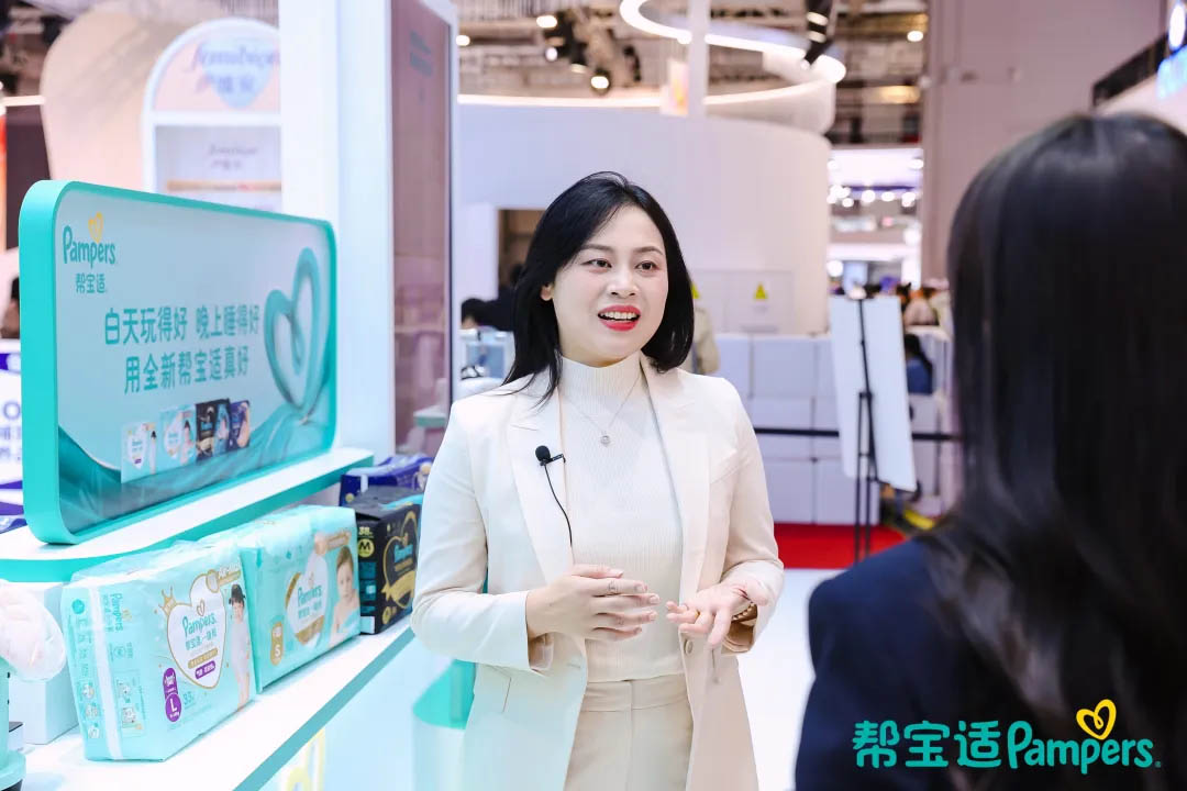 帮宝适品牌活动现场