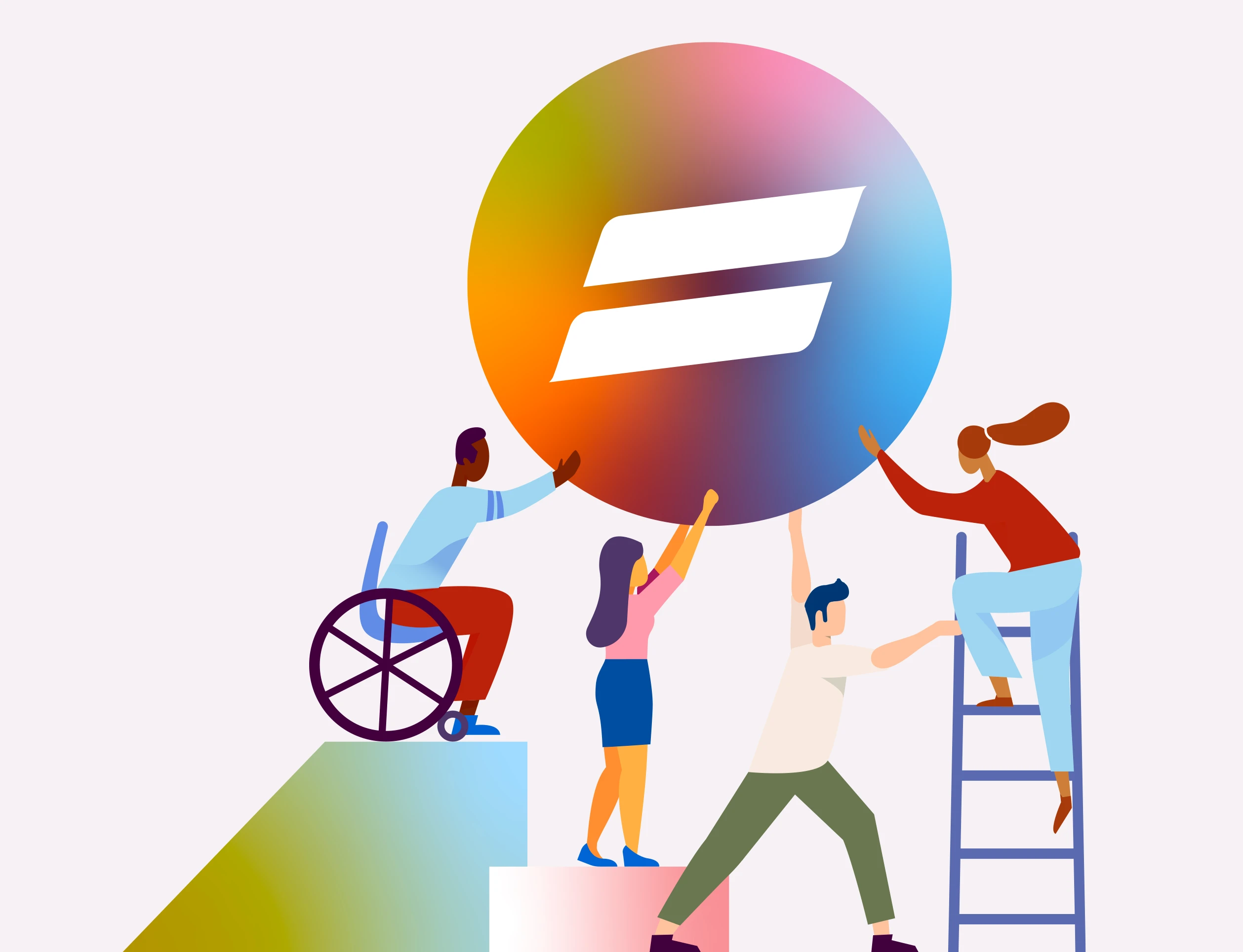 平等和包容插图